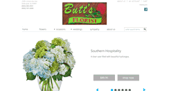 Desktop Screenshot of buttsflorist.com